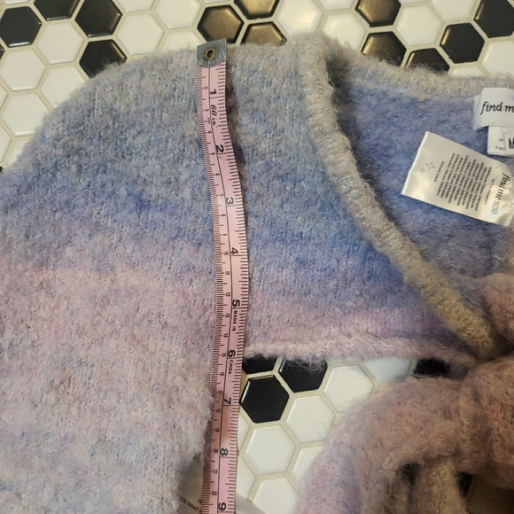 Find Me Now for Free People Dust Wrap Balero Lavender M/L - Picture 9 of 10